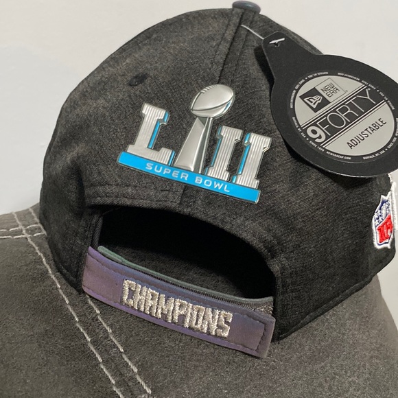 New Era Other - Philadelphia Eagles Black New Era Super Bowl LII Champions Adjustable Hat